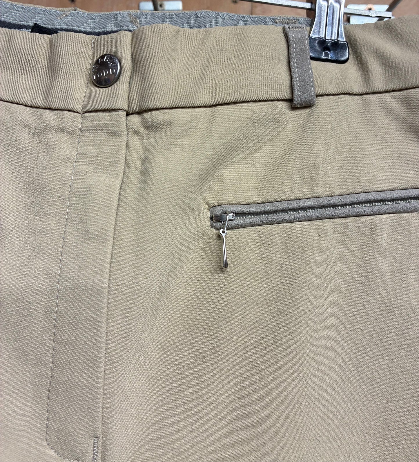 Mark Todd full suede seat breeches size ladies 26