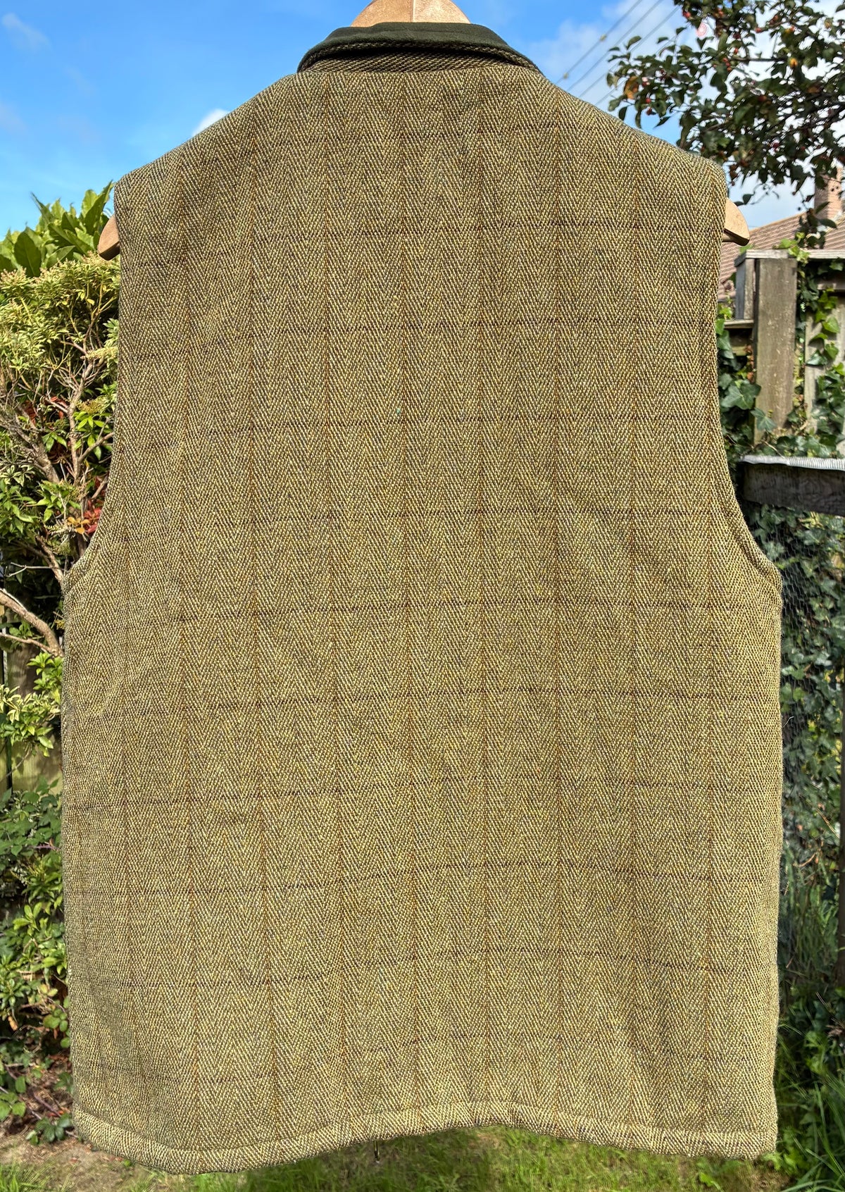 Greenbelt Traditional British country wear tweed gilet size medium