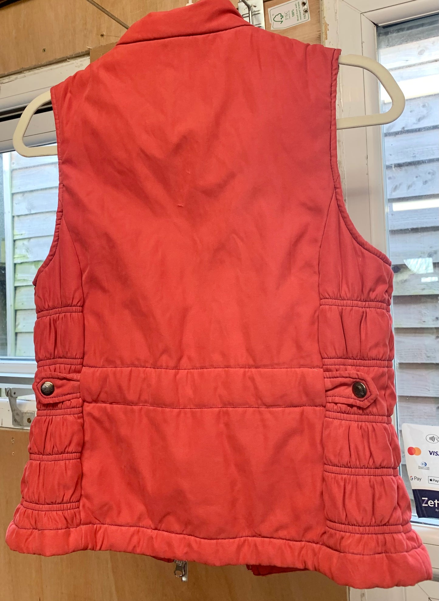 Dublin gilet size XS red gilet