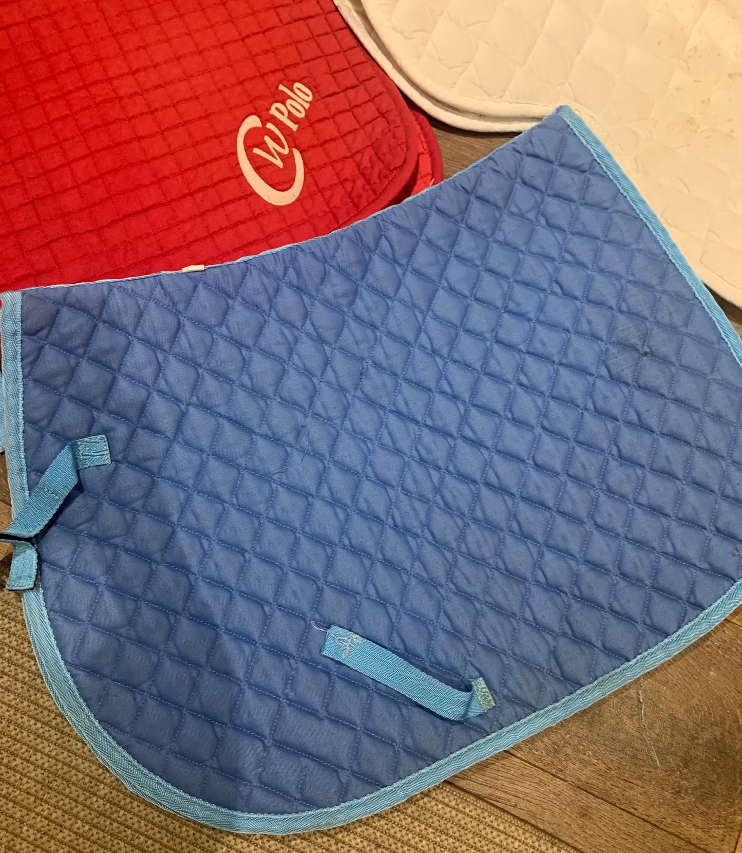 Saddle pad bundle full size various brands including Rambo ref1