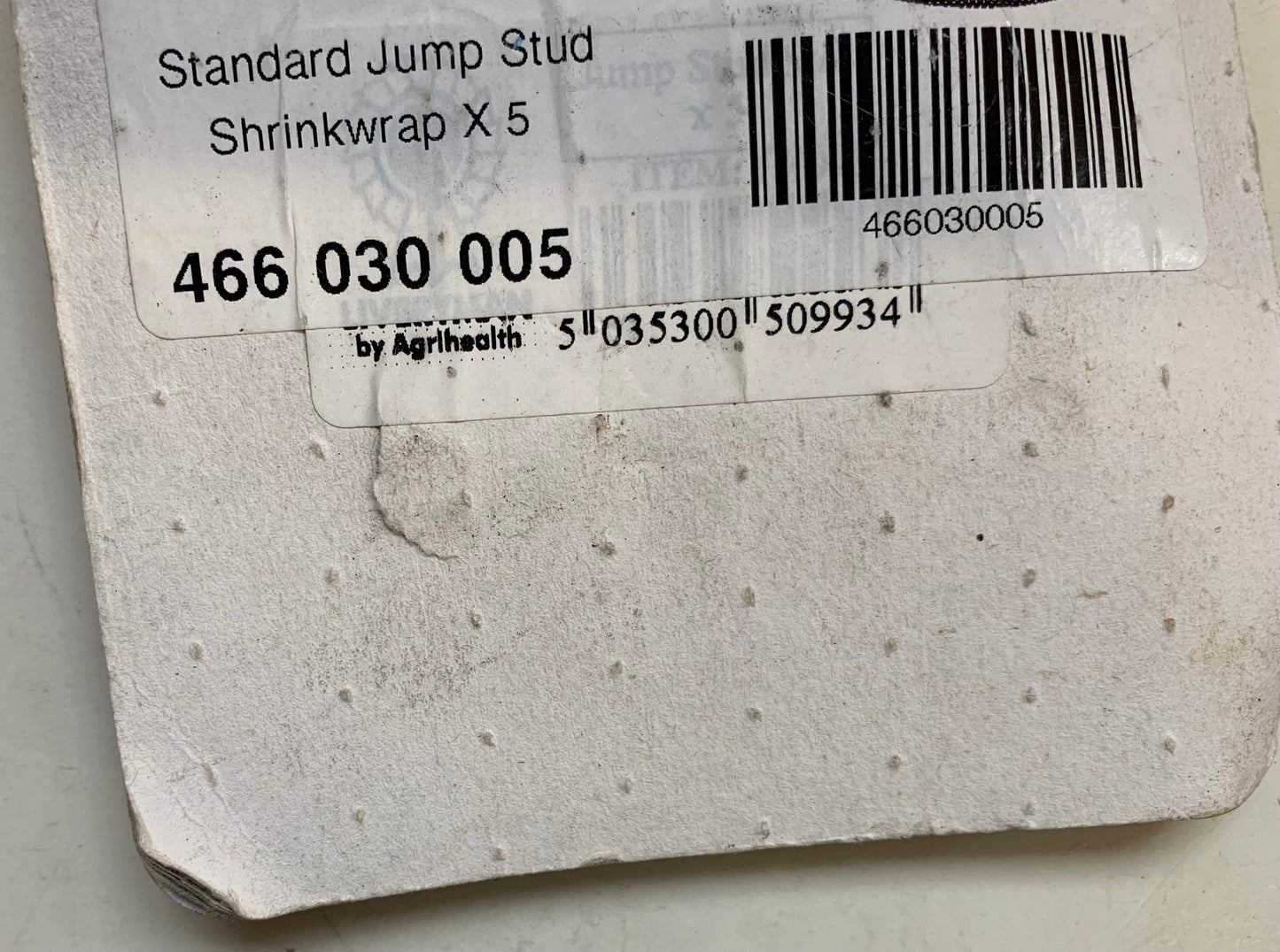 New packet of Jump Studs For Additional Grip on Loose Wet Ground Conditions x5