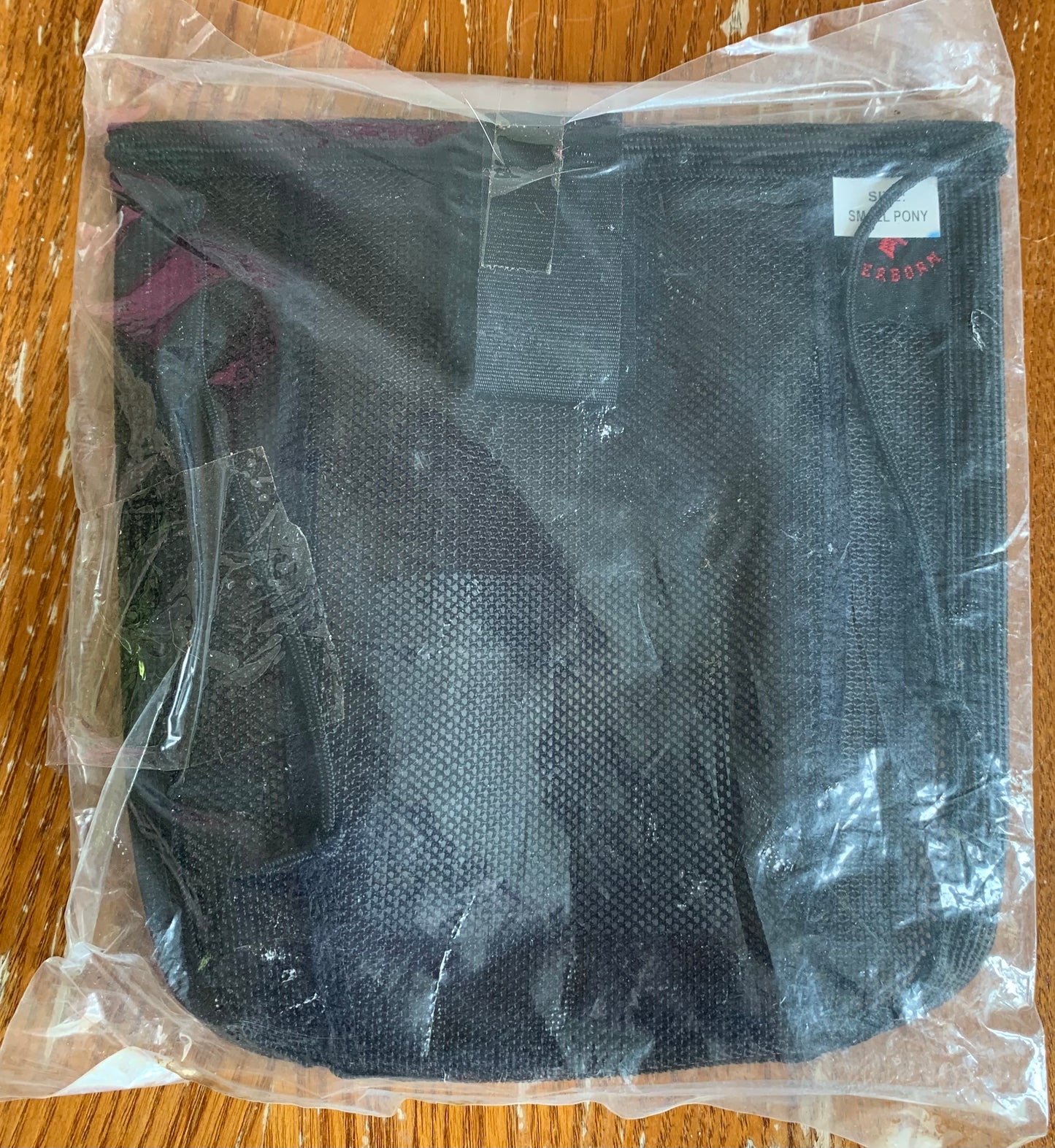 New black Aerborn nose shield small pony