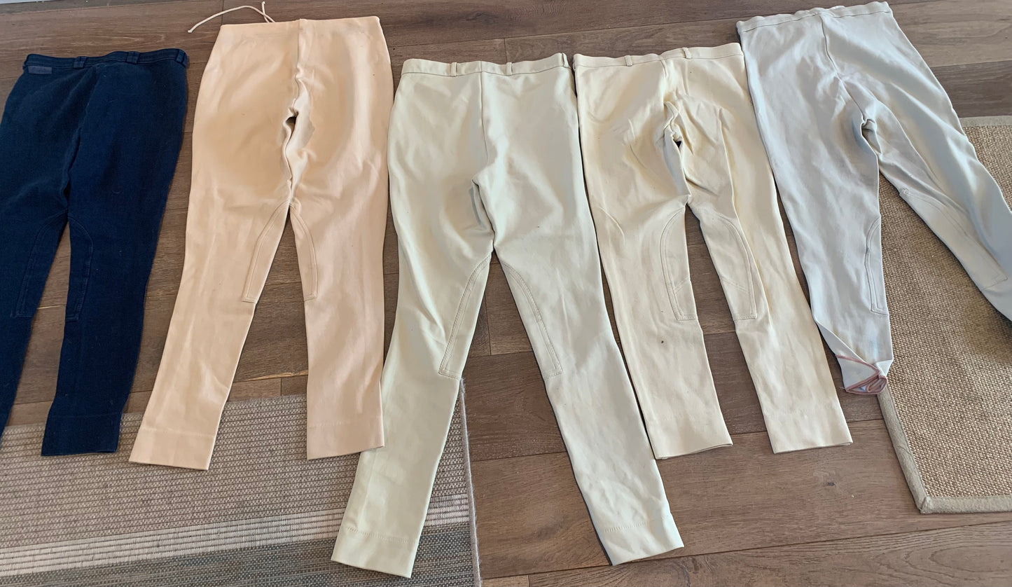 Bundle of 12/30 bundle 5 pairs jodhpurs