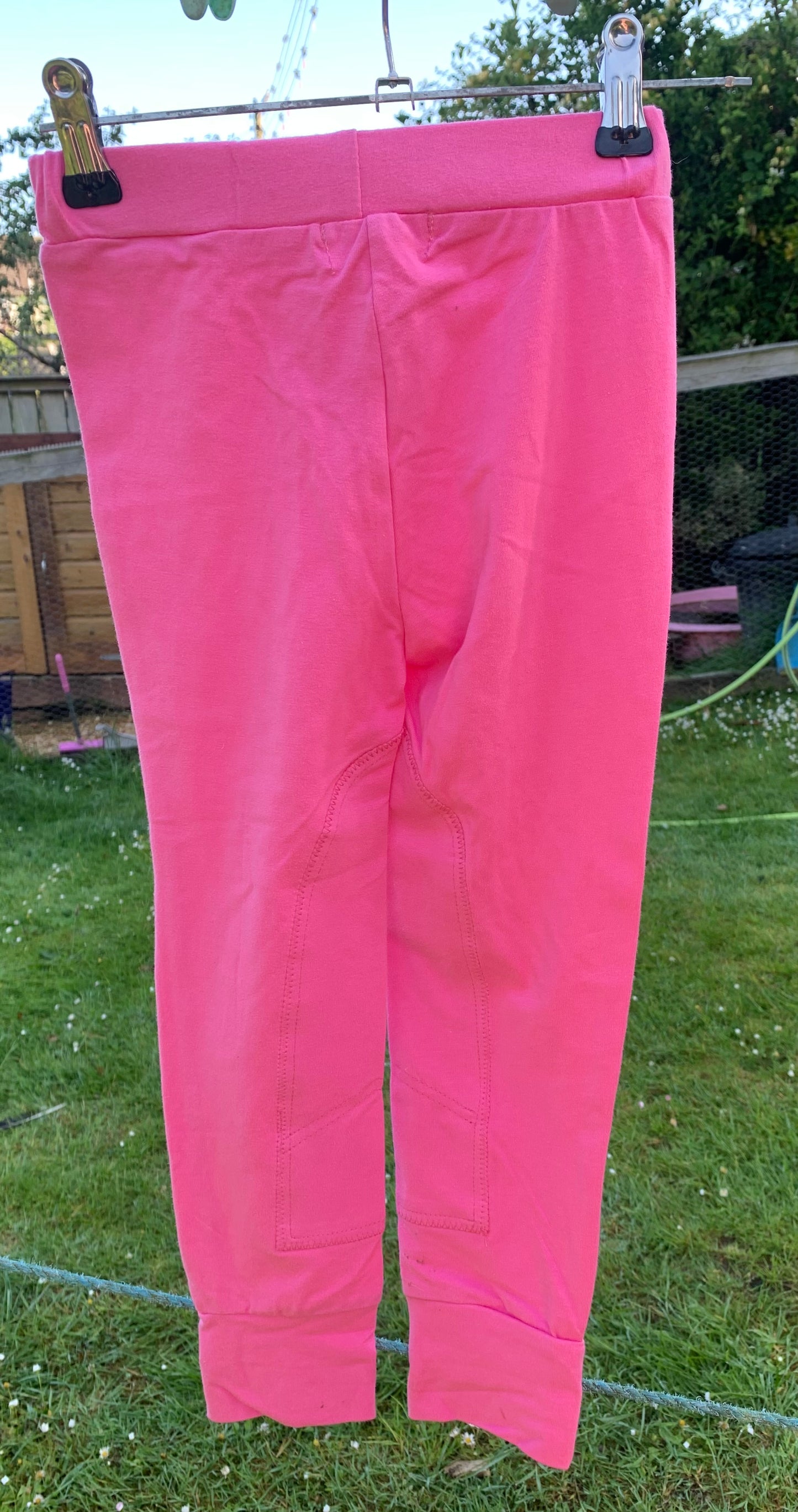 New with tag Equetech pink Dinky Tots Jodhpurs 4-5 years