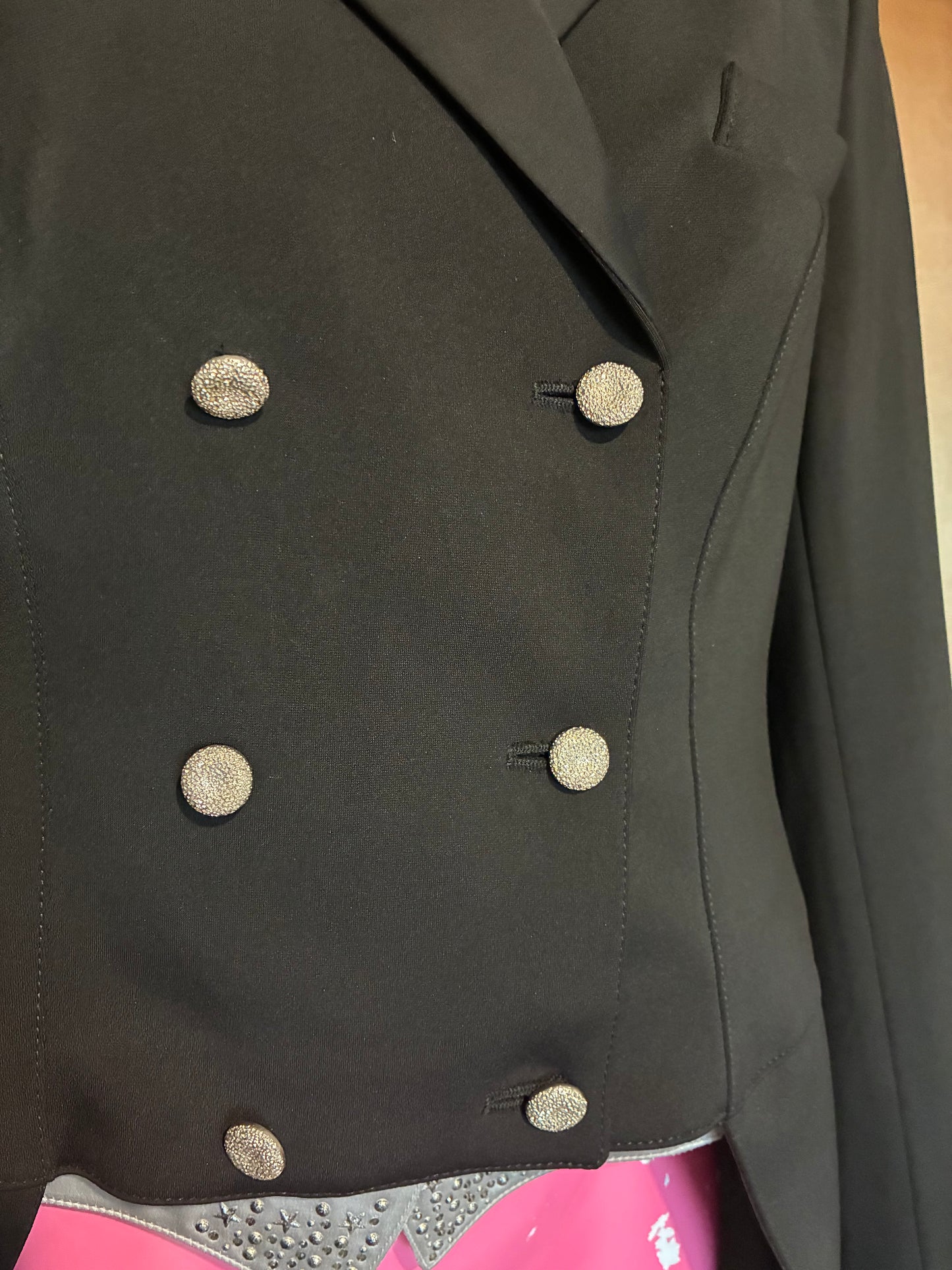 Pikeur Ladies Jersey Dressage Tailcoat black approx ladies 14