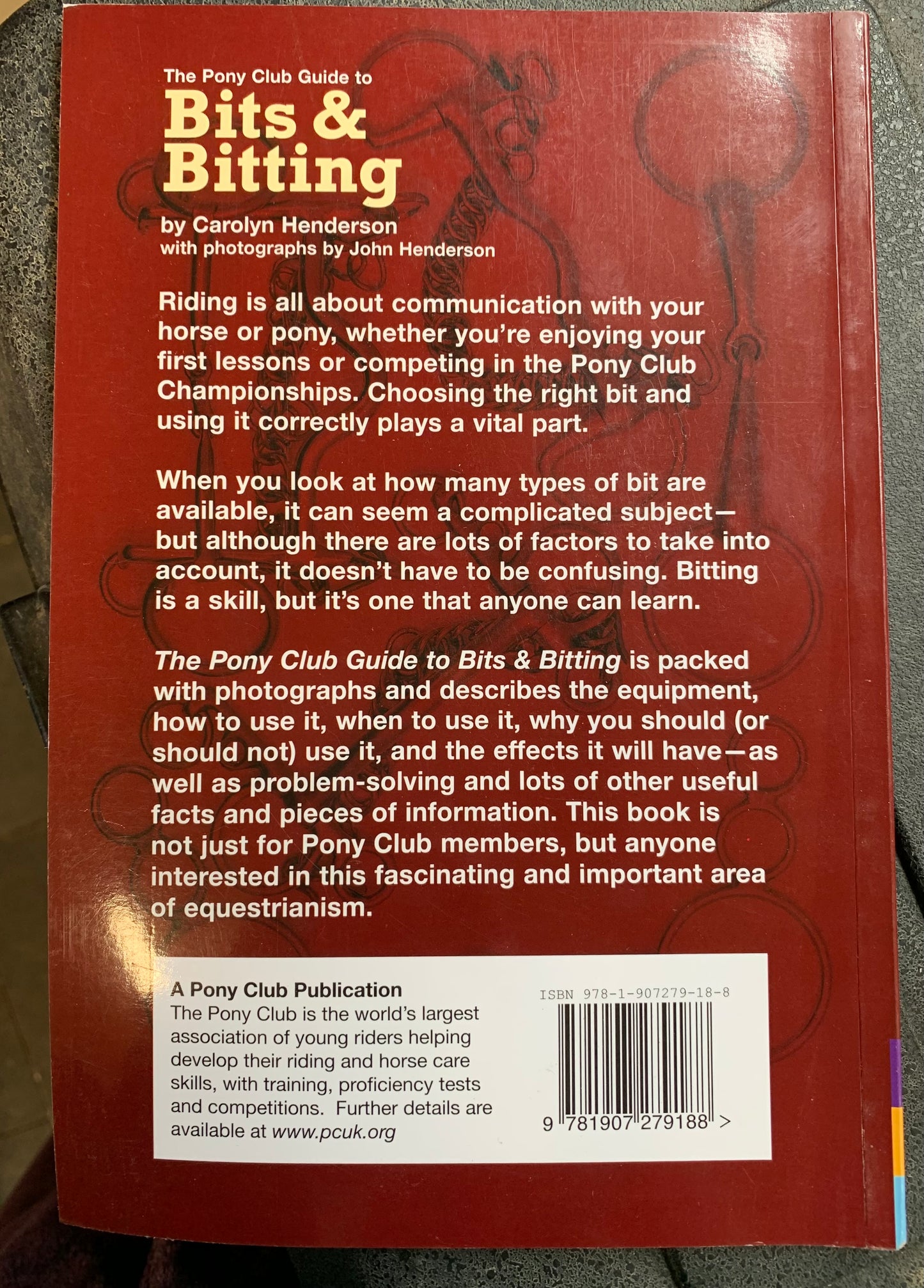 The Pony Club Guide To Bits and Bitting,Carolyn Henderson NEW