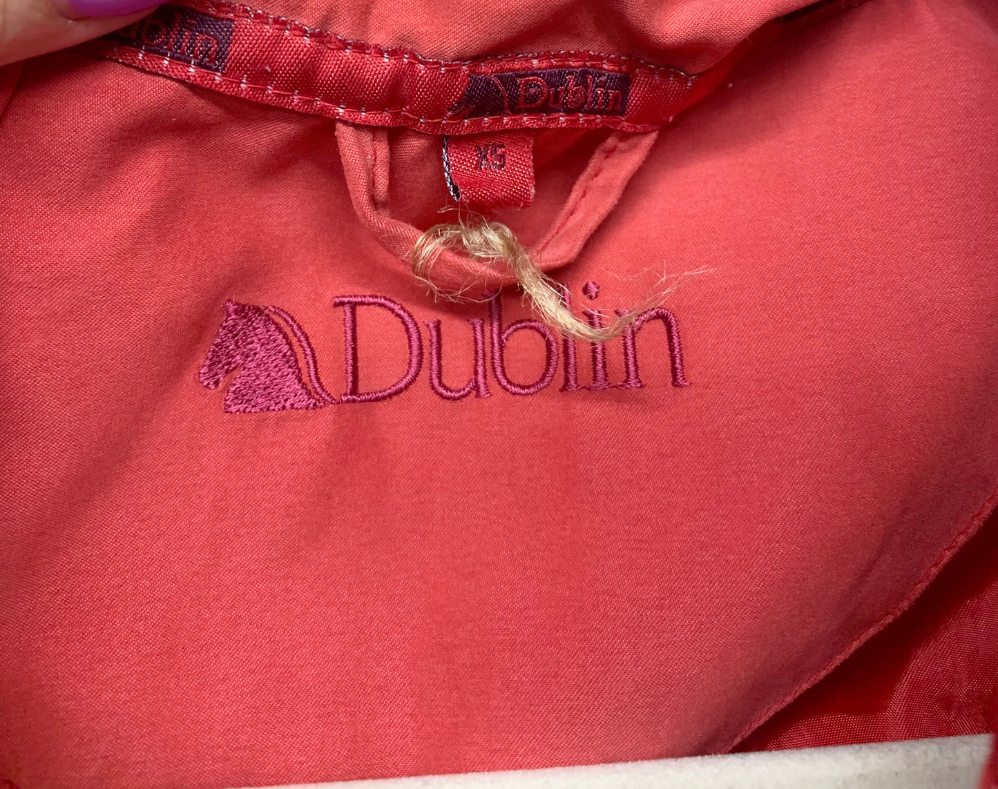 Dublin gilet size XS red gilet