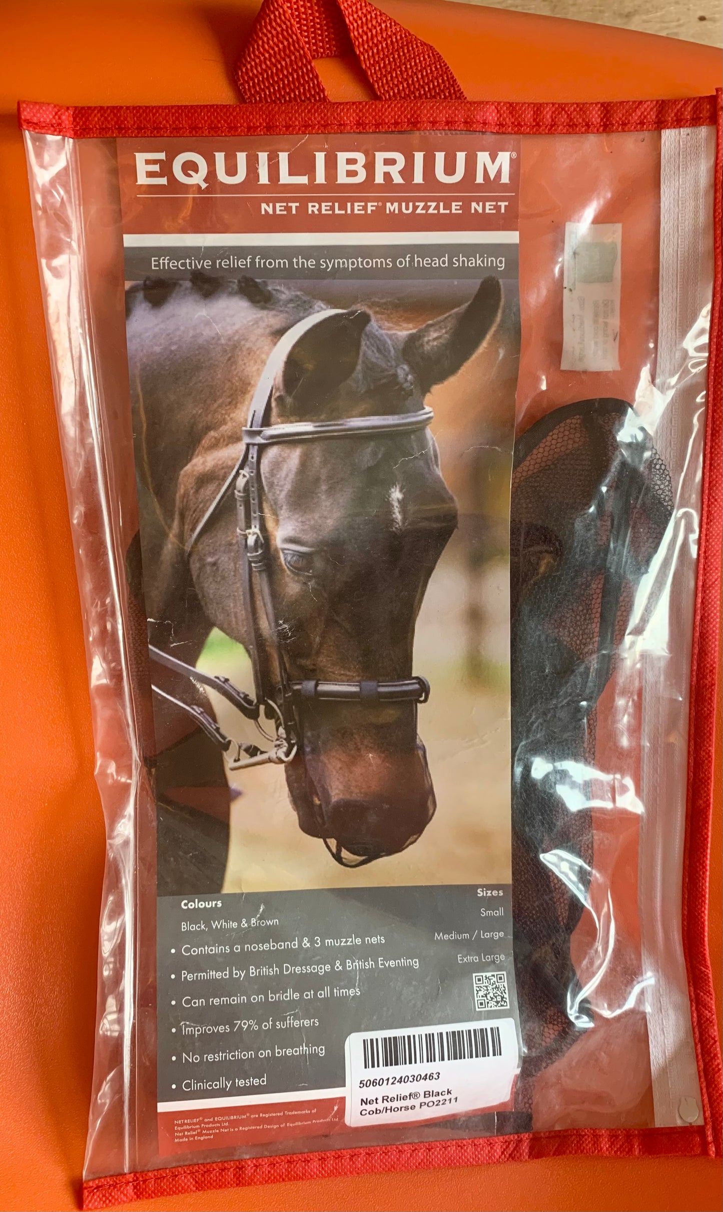 Pack of 3 black unused replacement nets in black medium/horse size. Does NOT contain the noseband attachment.