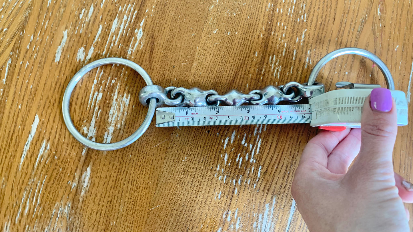 Loose ring Waterford snaffle 5”