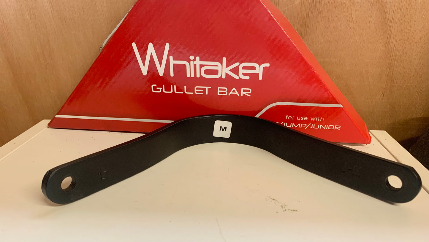 New Whitaker black (medium) gullet bar