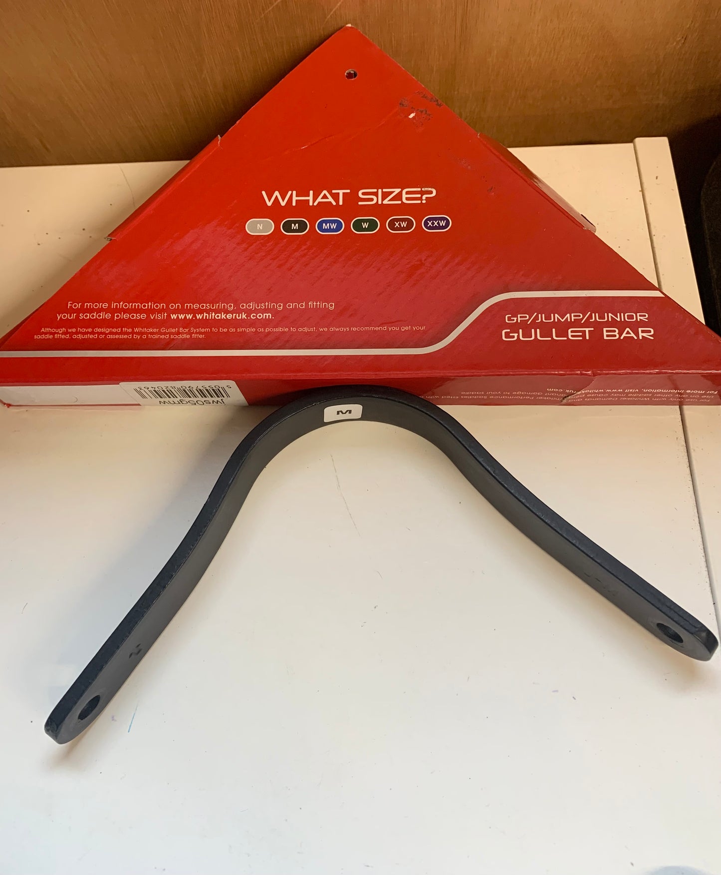 New Whitaker black (medium) gullet bar
