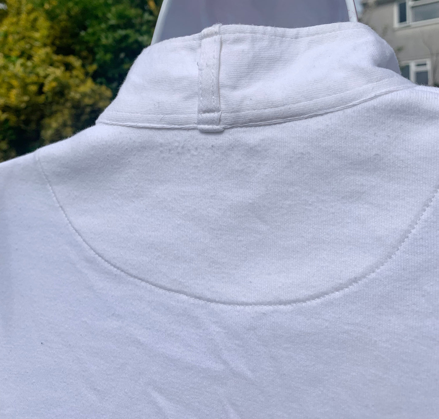 Equetech white shirt size large