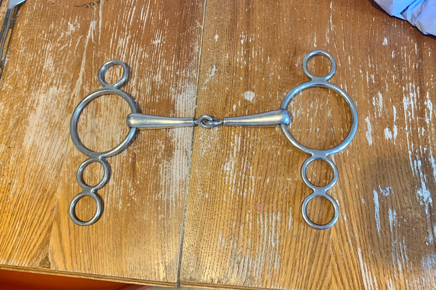 6 1/4” Robart pinchless Four Ring Gag with jointed mouthpiece