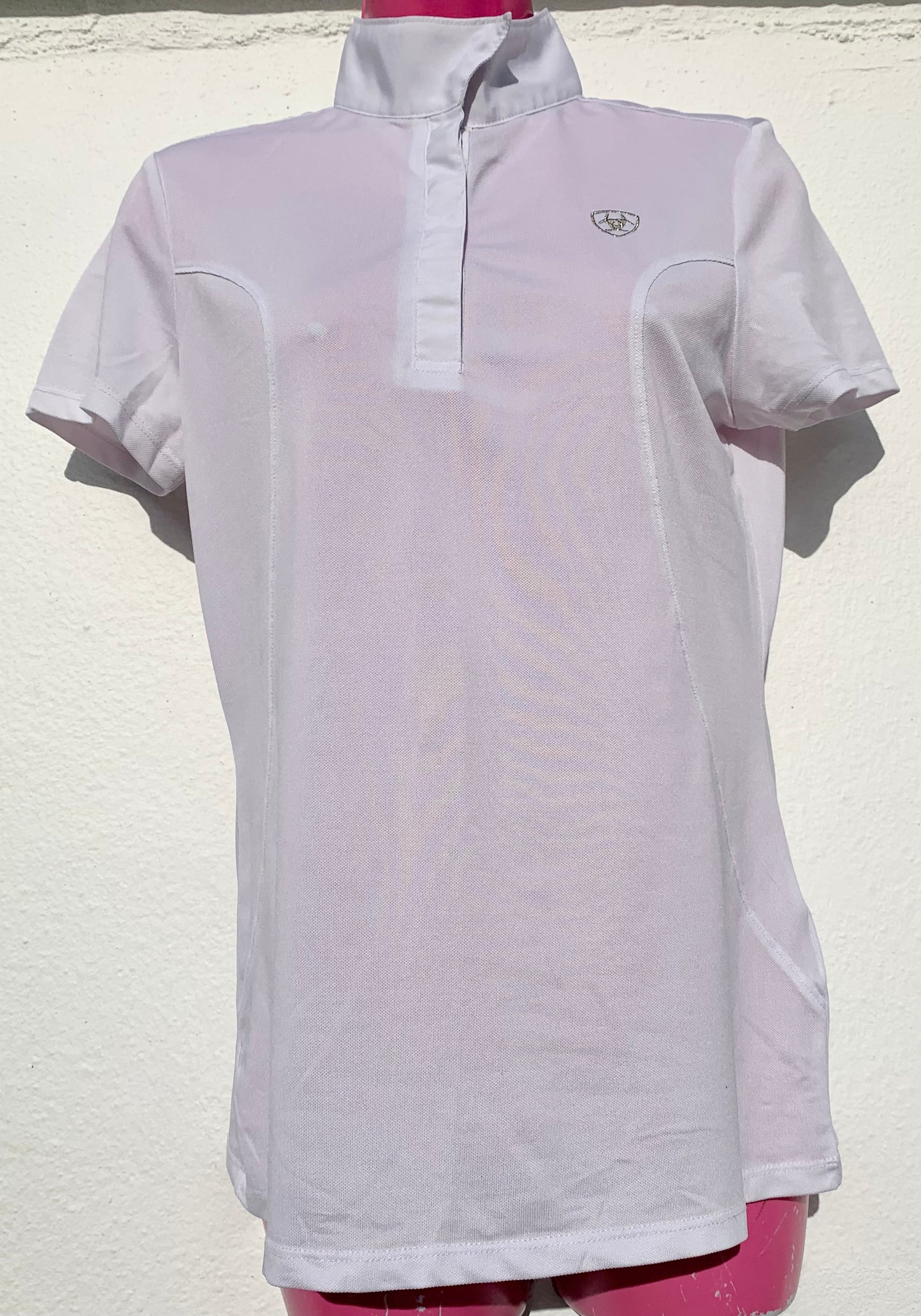 Ariat pro series show white shirt size small