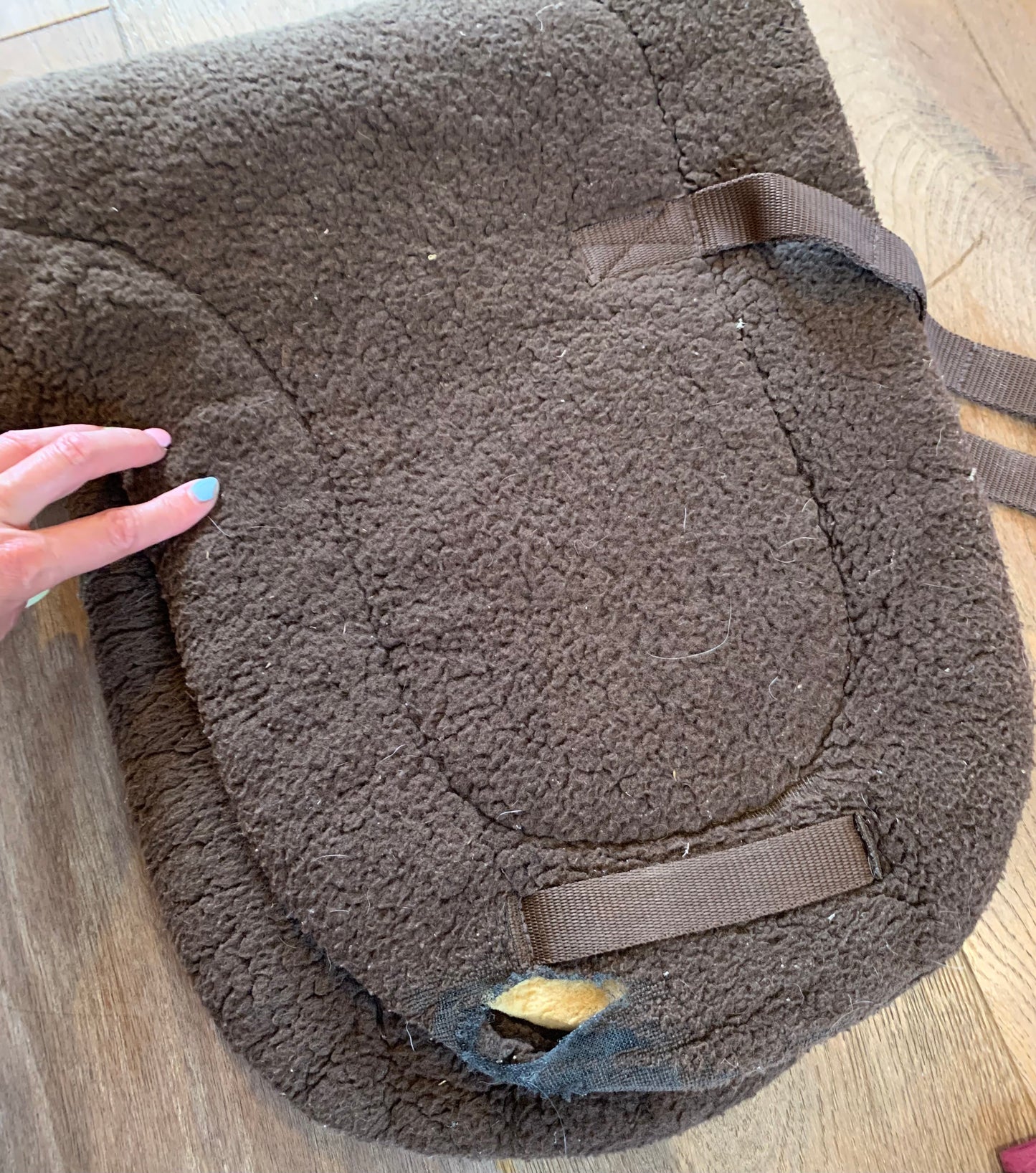 Pony size bundle of saddle pads ref1