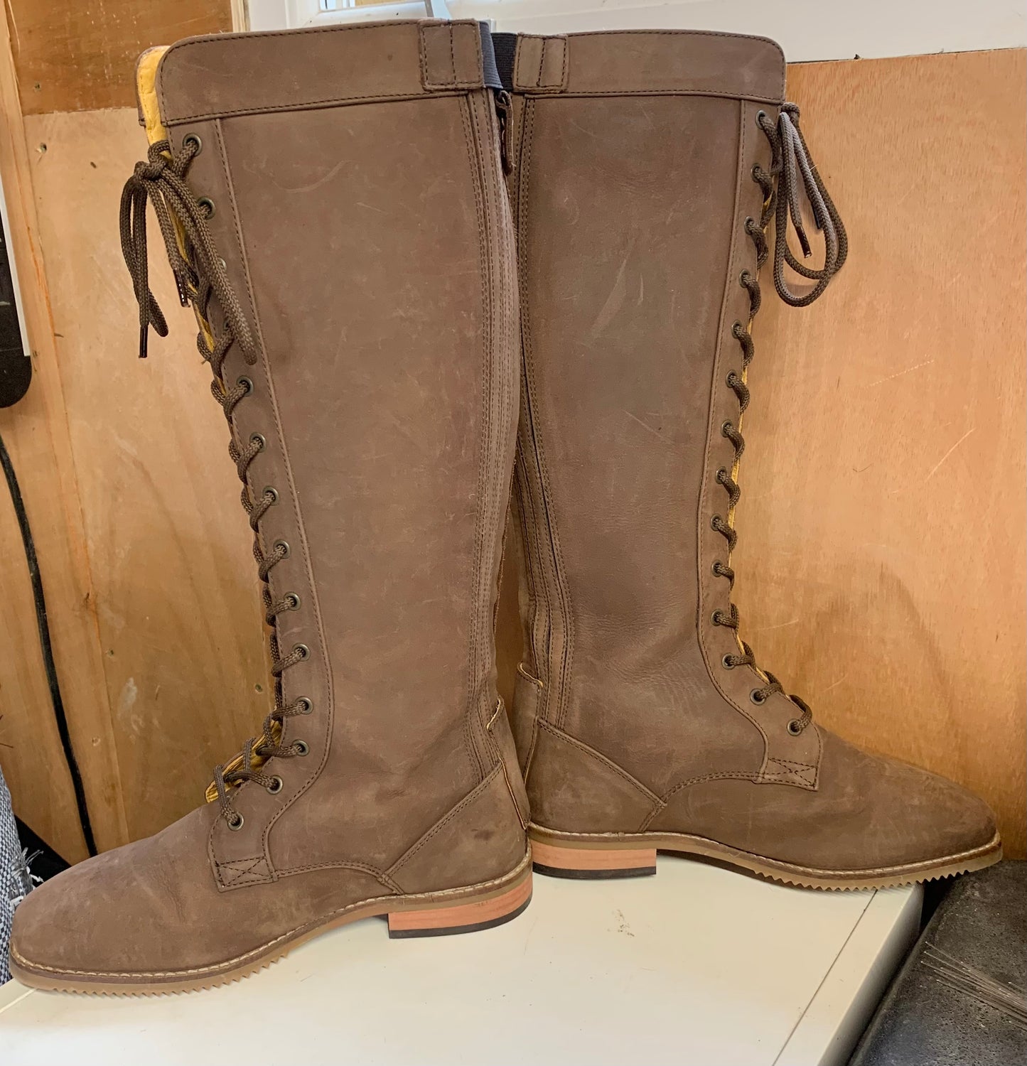 Dublin brown nubuck Westport lace up.Boots size 4 (37)