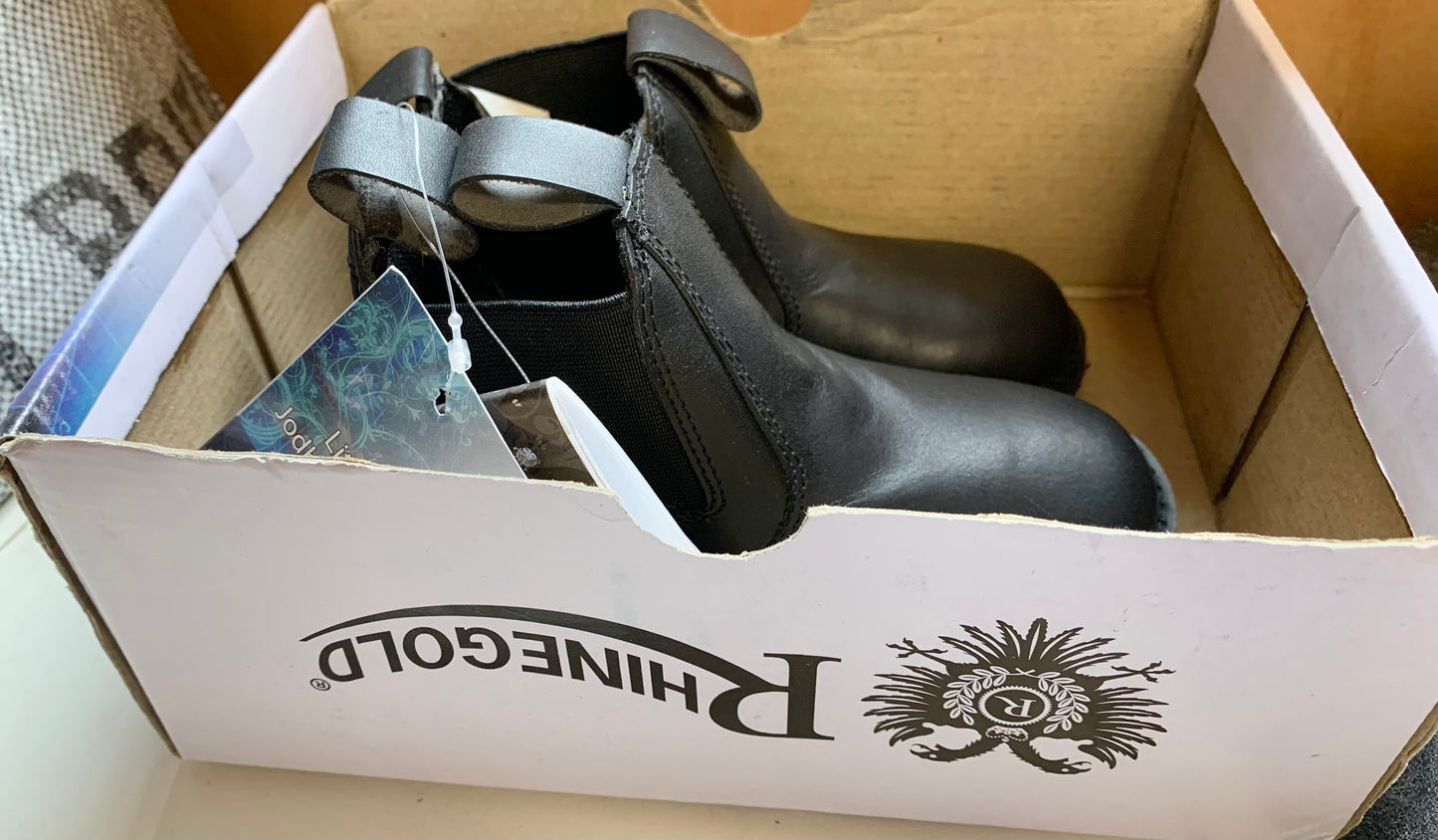 NEW IN BOX RHINEGOLD LITTLE ONES JODHPUR BOOT CHILDS SIZE 10