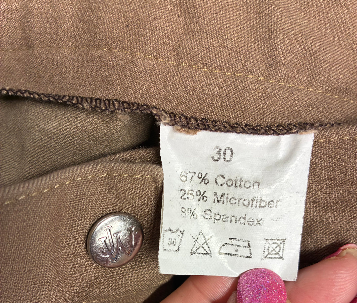 John Whitaker ladies breeches beige size 30