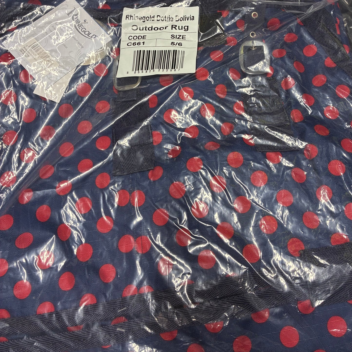 New! Bolivia Dottie Lightweight Turnout Rug 5’6” - no fill