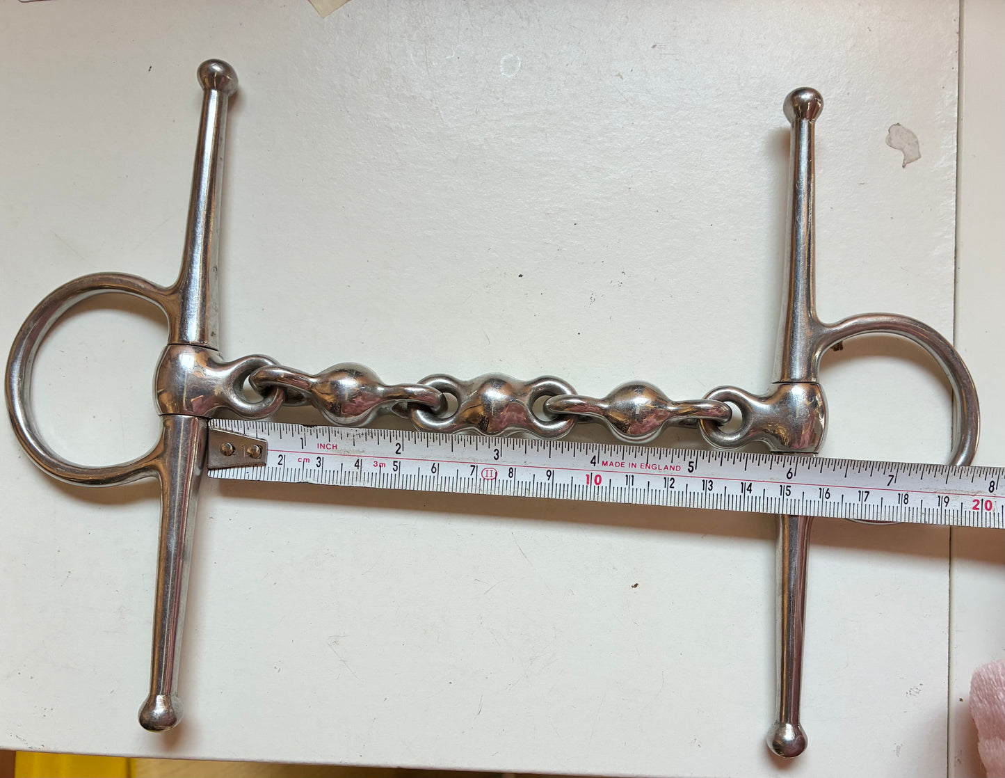 5.75” full cheek waterford bit