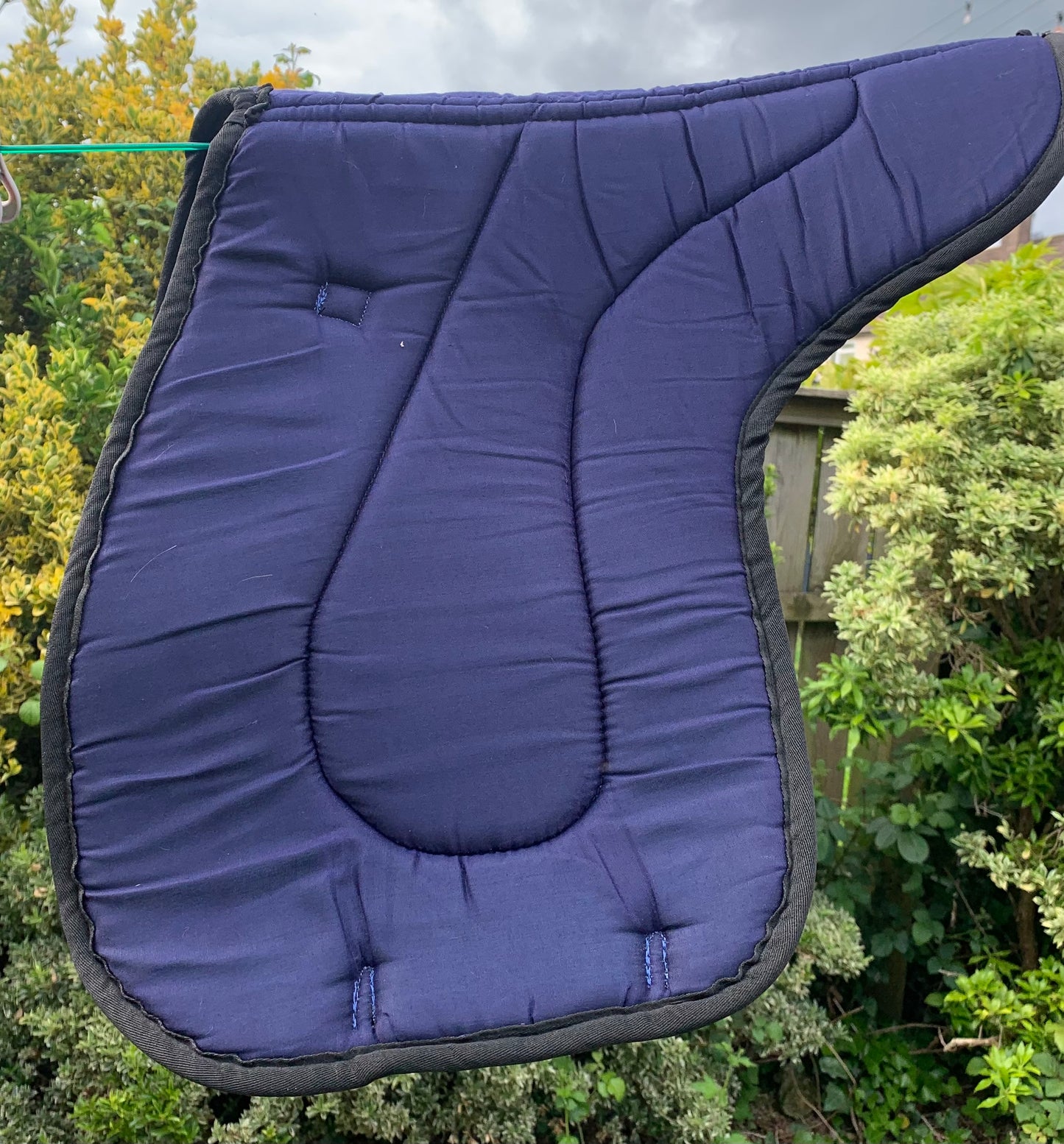 New brown padded shaped numnah 18”