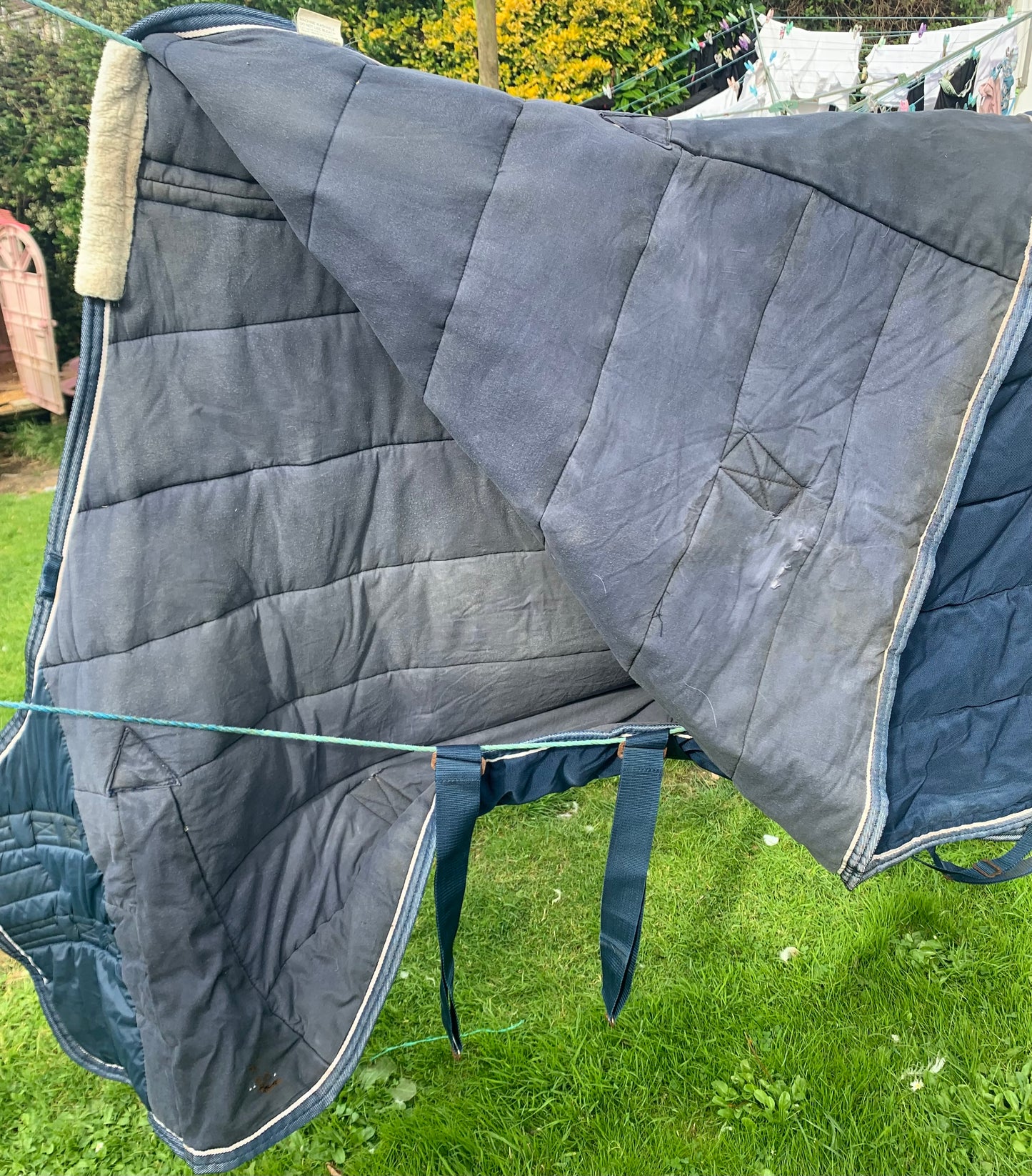 Washed 6ft Royston funnel range heavy weight stable rug