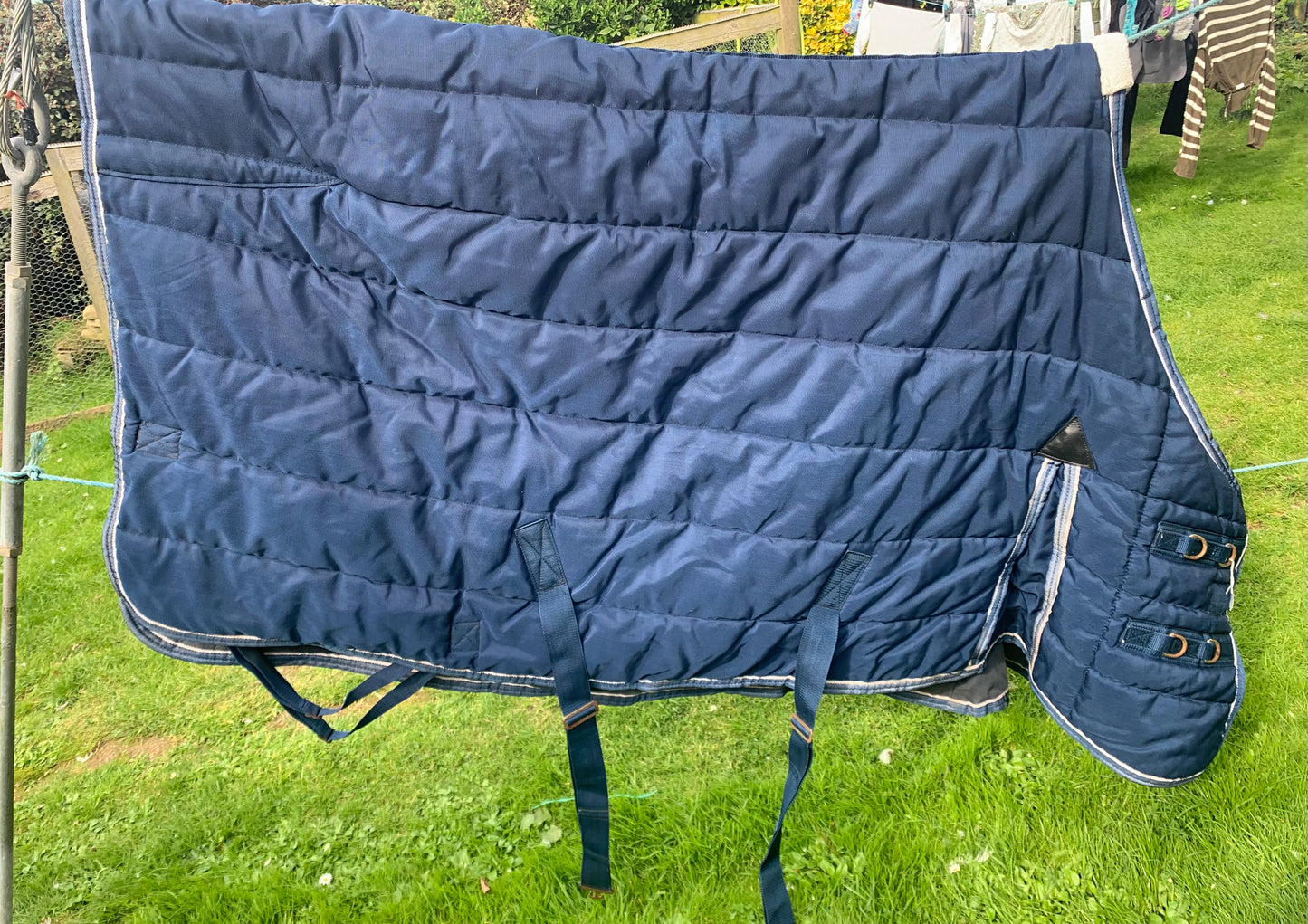 Washed 6ft Royston funnel range heavy weight stable rug