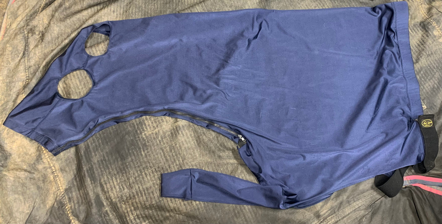 Mark Todd zip up Lycra neck size medium