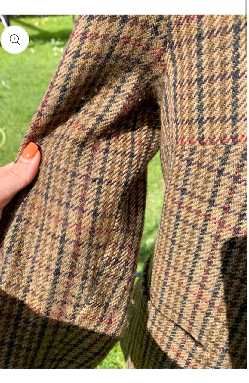 tweed leaders/inhand jacket ladies size 10