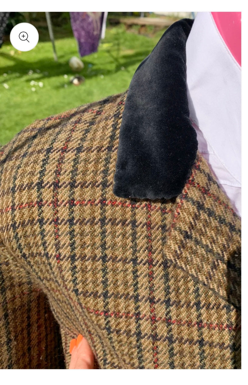 tweed leaders/inhand jacket ladies size 10