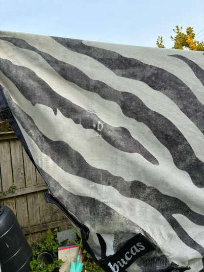 5’9 Bucas Buzz-Off Zebra Fly Rug