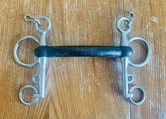 5” rubber Pelham