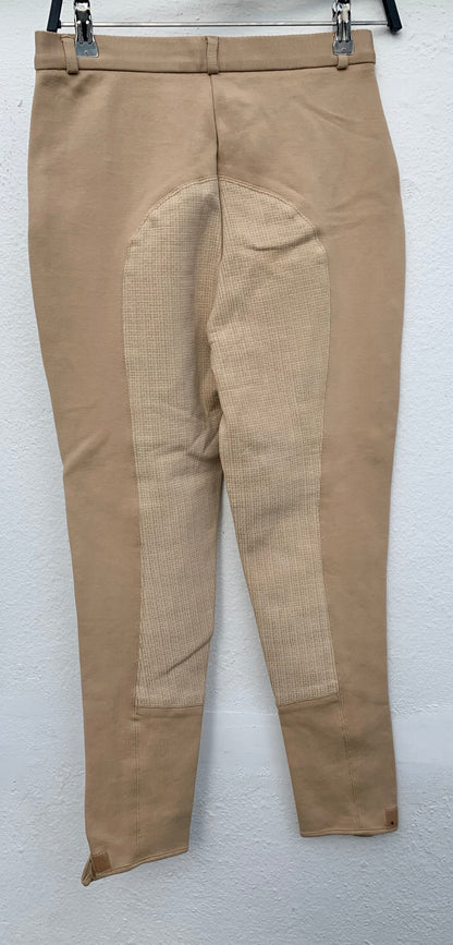 New harry hall Zurich full silicone seat breeches beige size 28