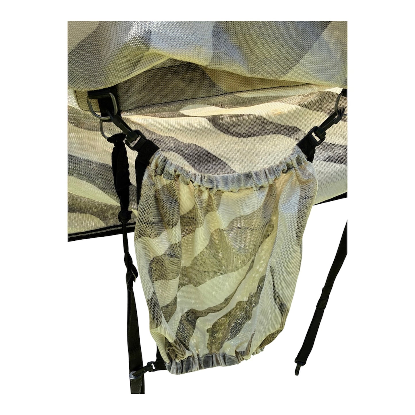 Bucas Buzz-Off Zebra combo Fly Rug 4’9