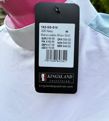 New with tag Kingsland Maria Show Shirt Navy - medium