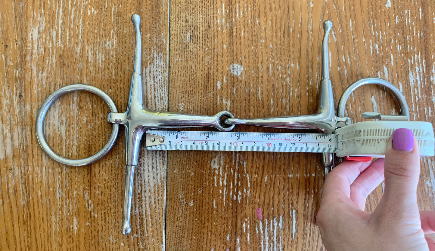 Fulmer full cheek jointed snaffle 5 3/4” (5.75”)