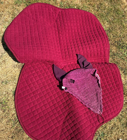 Brillare diamante saddle pad and ears full size
