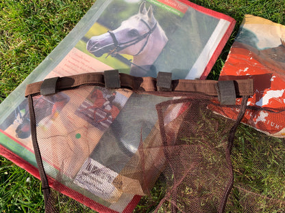 New in pack equilibrium nose net brown extra large nose attachment with 2 extra nets