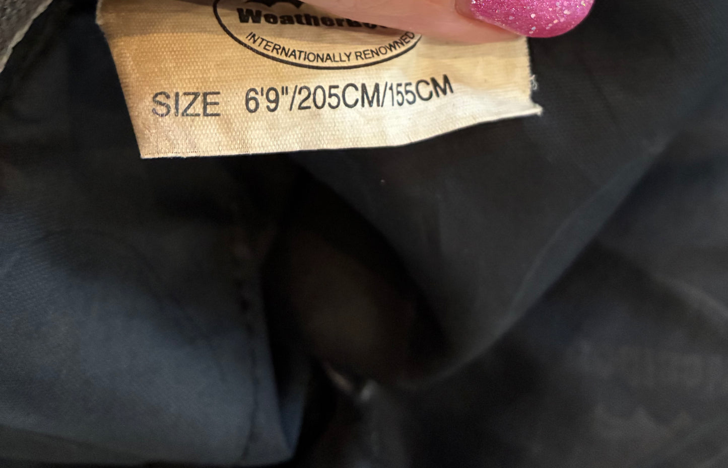 6’9” weatherbeeta high neck breathe easy medium turnout rug