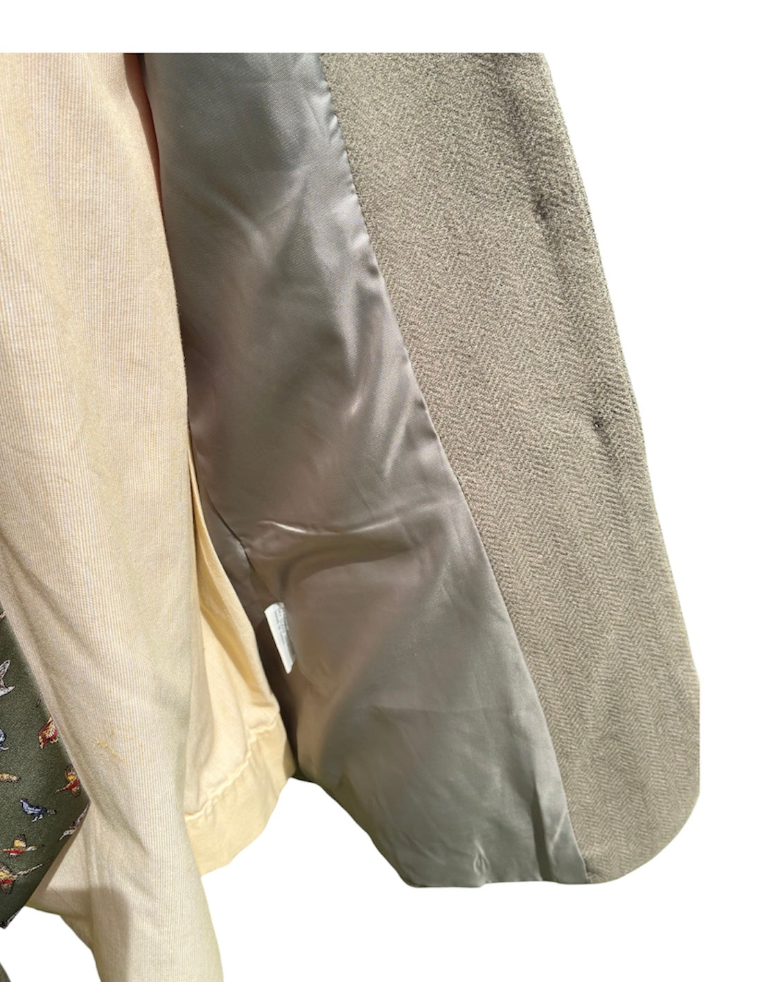 Dublin green herringbone show/hacking tweed jacket size 14