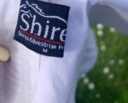 Shires Riding Bib White size medium