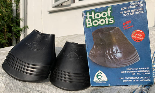 Acavallo Gel Hoof Overreach Boots - full size