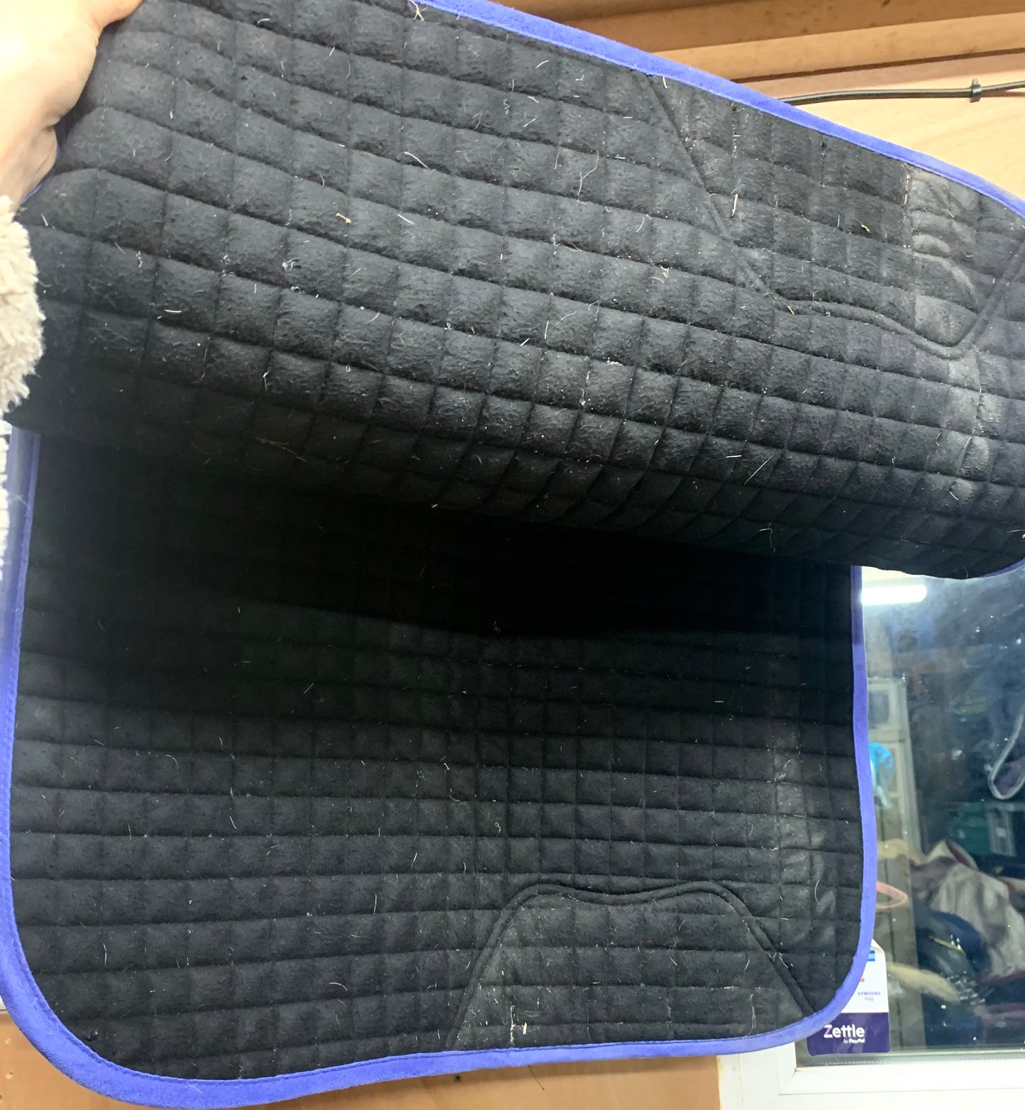 Lemieux bluebell dressage saddle pad size large