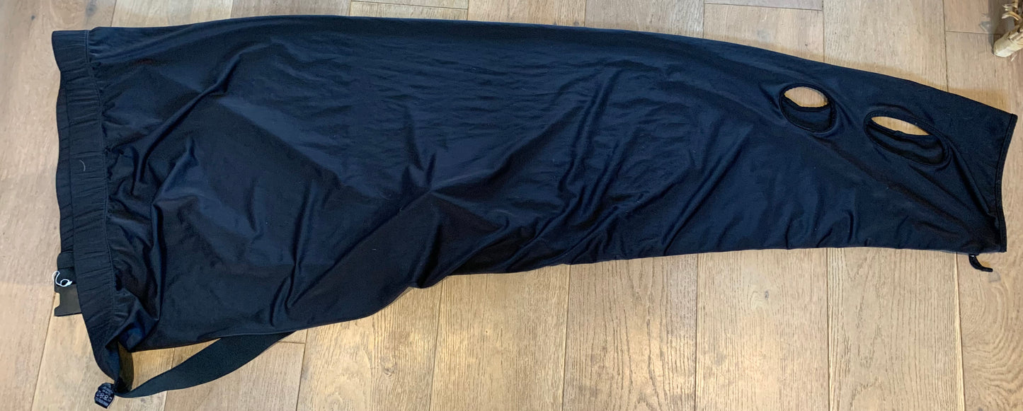 Shires zip up Stretchty Lycra Hood size extra large