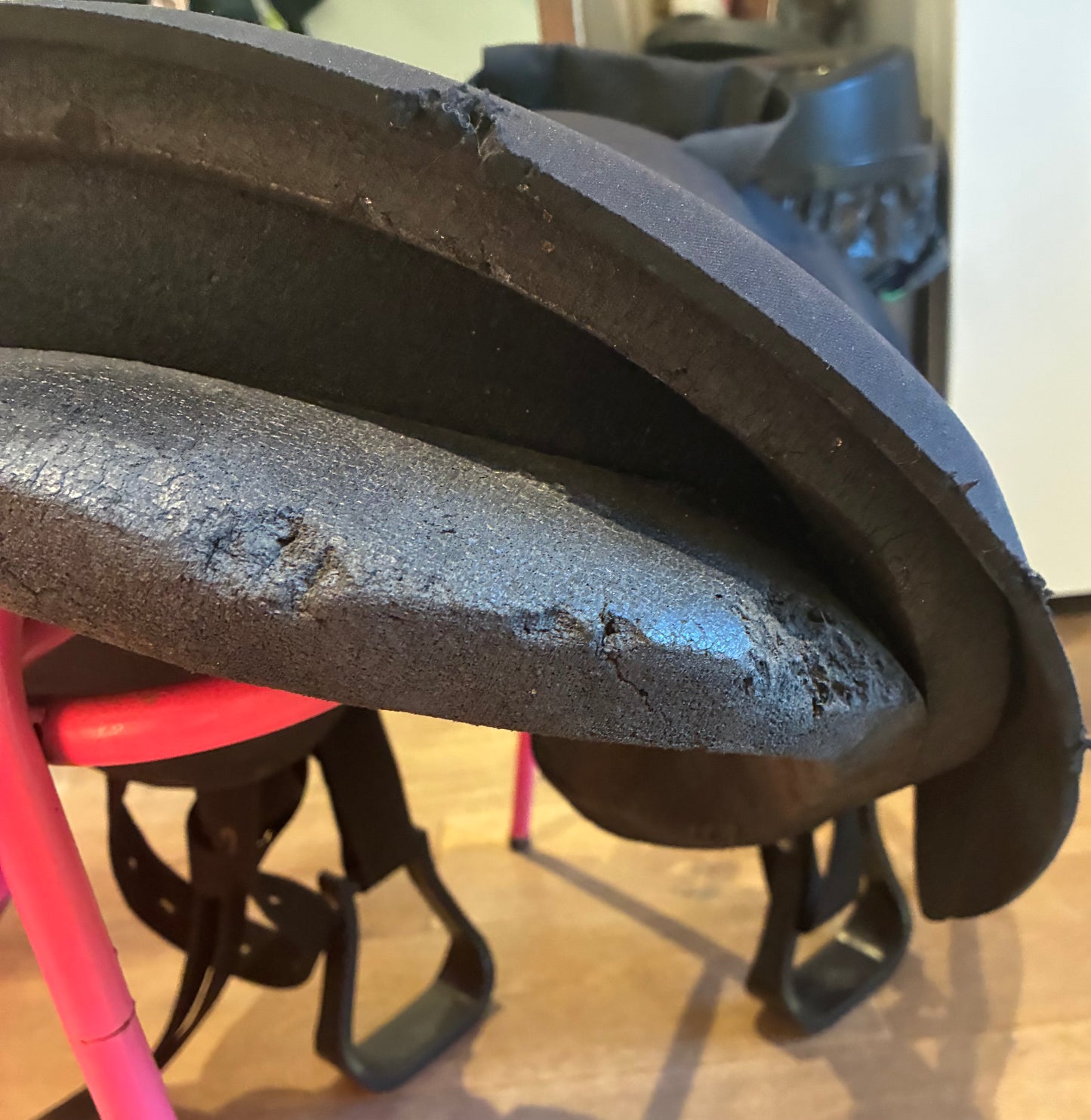 Cashel original soft ride bareback saddle pad size medium with stirrups