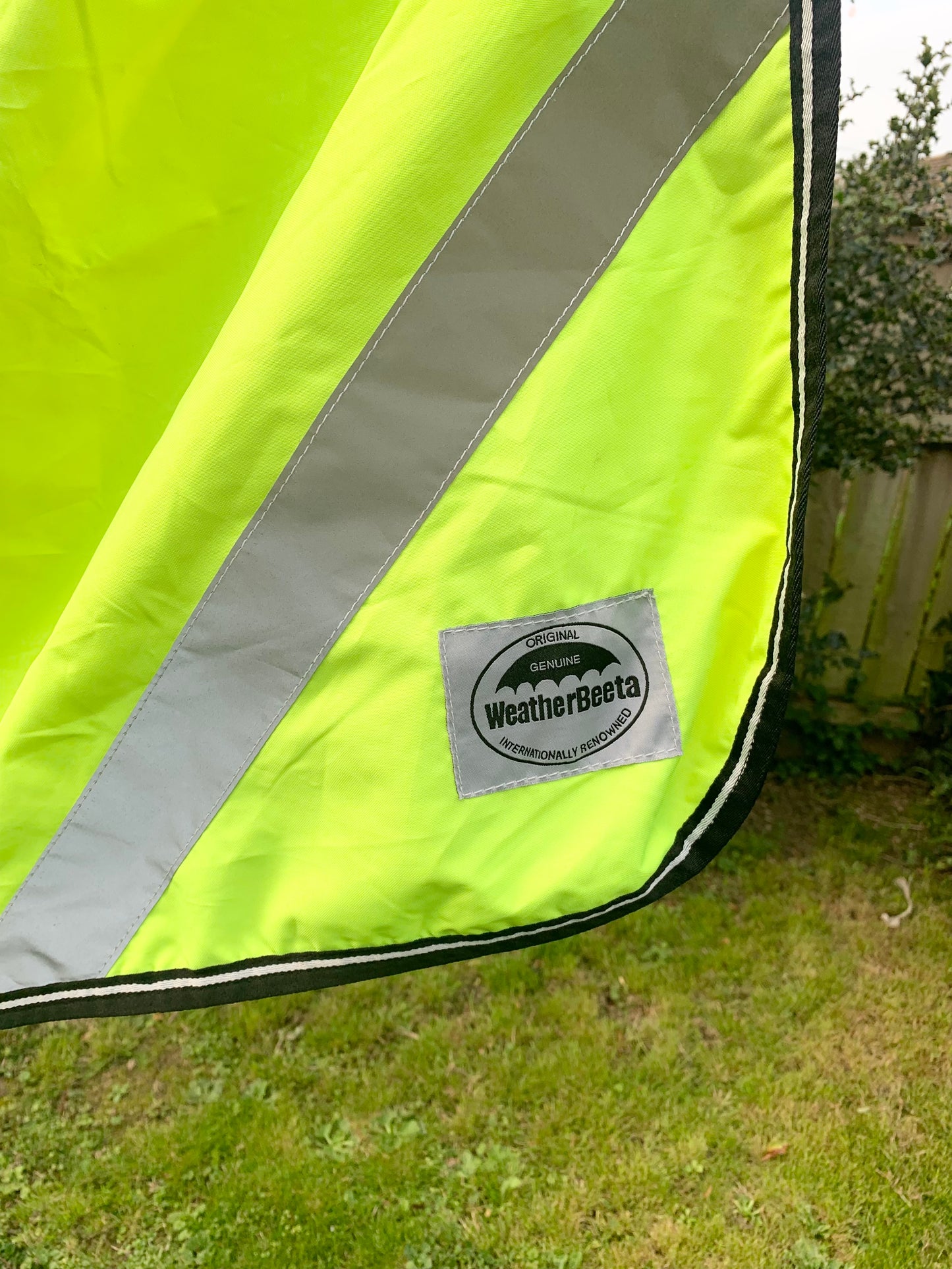 4’6” waterproof weatherbeeta yellow hi viz exercise rug