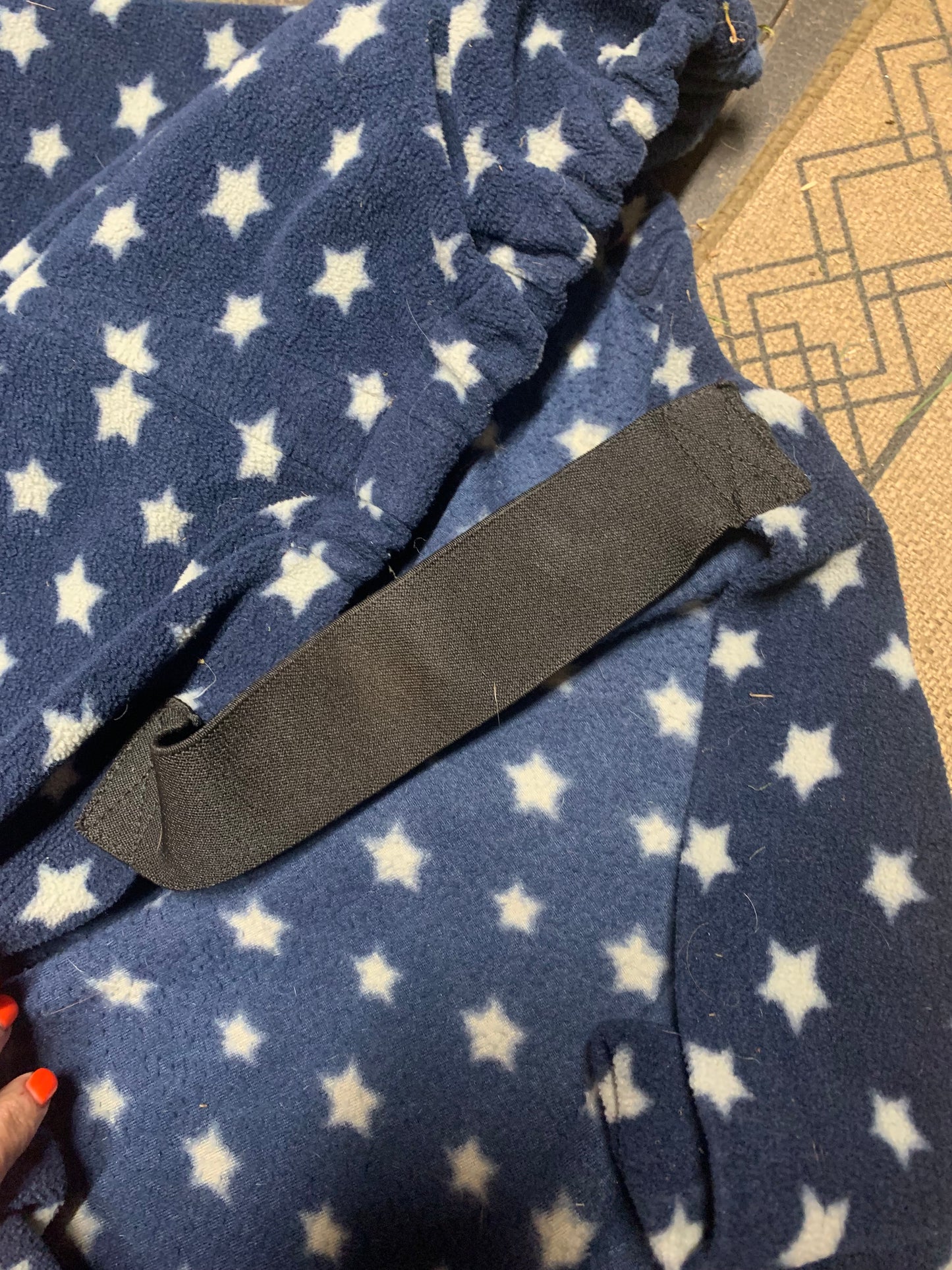 4’6”  Tottie Cosmic Base Layer Fleece Rug