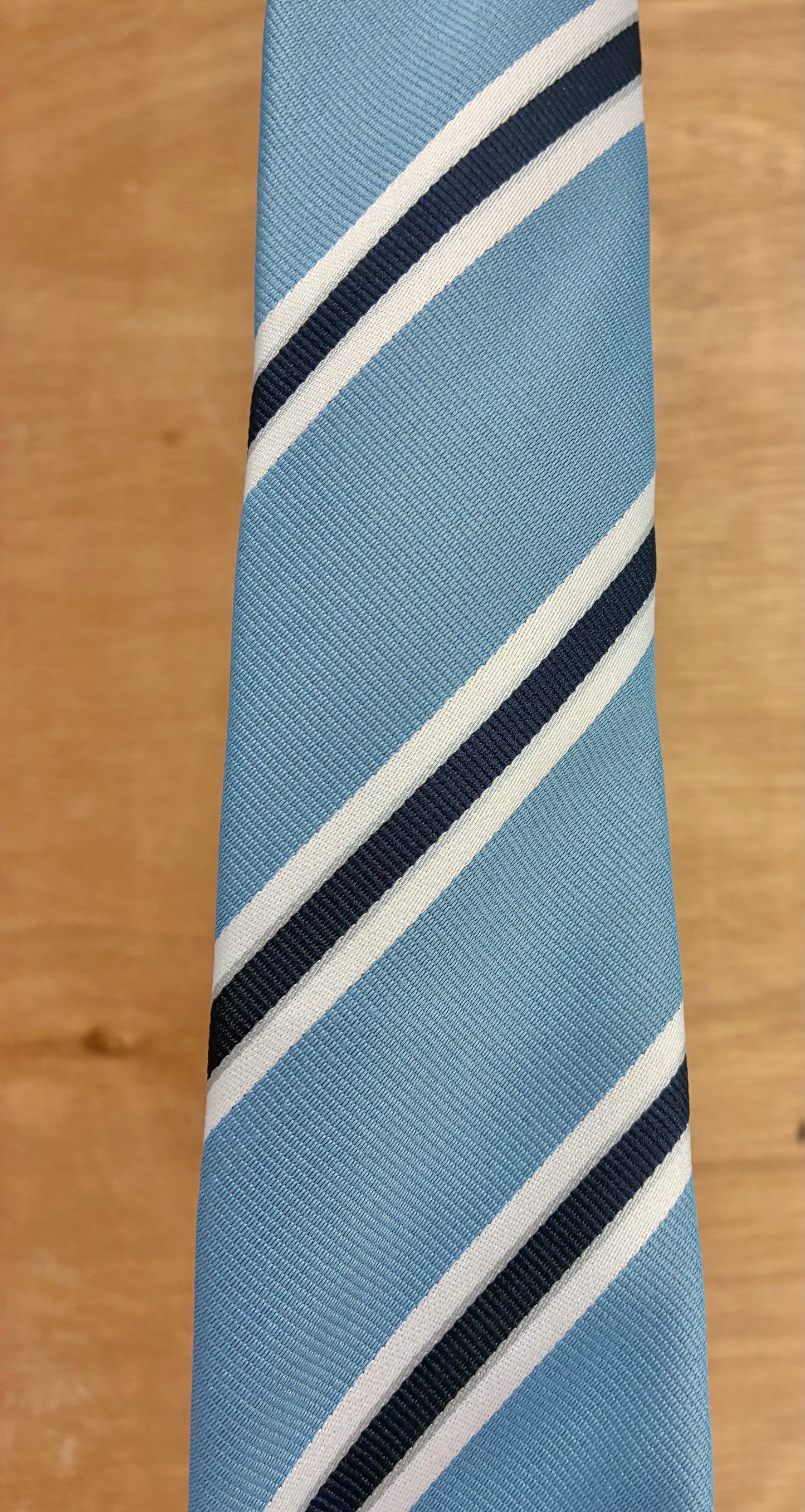 NEW Show Tie by Supreme Products Navy/blue stripe