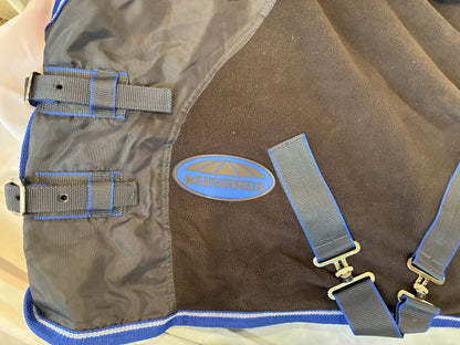 New weatherbeeta 3’0 fleece cooler brown/blue 3ft