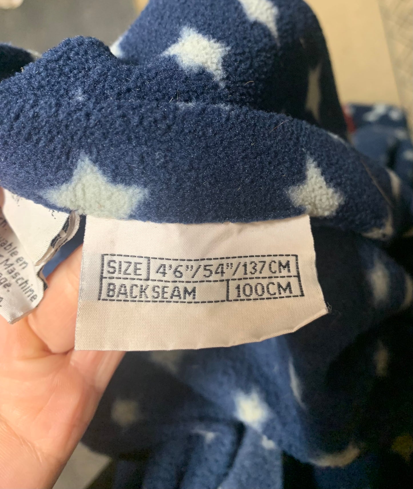 4’6”  Tottie Cosmic Base Layer Fleece Rug